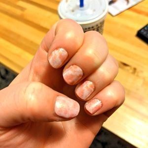 Color Street. Cotton Candy Swirl. 16 long-lasting 100% real nail polish strips